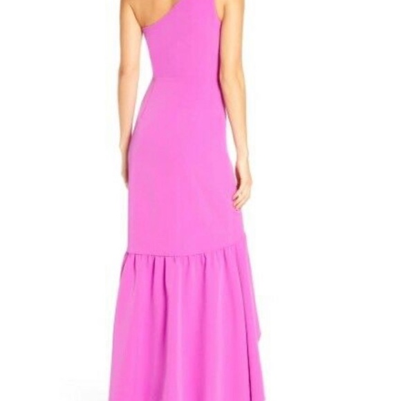 Vine Camuto One-Shoulder High/Low Formal Dress - Picture 5 of 5